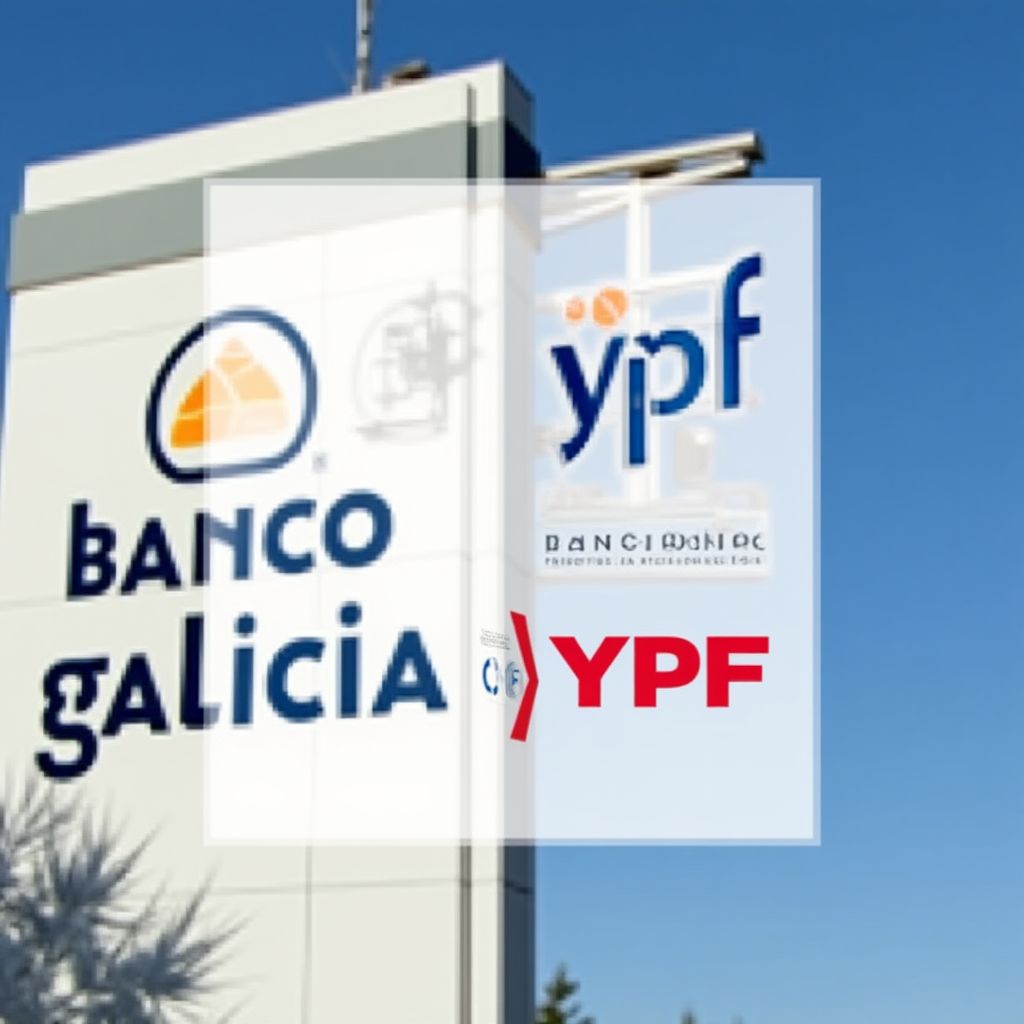 Banco Galicia y YPF