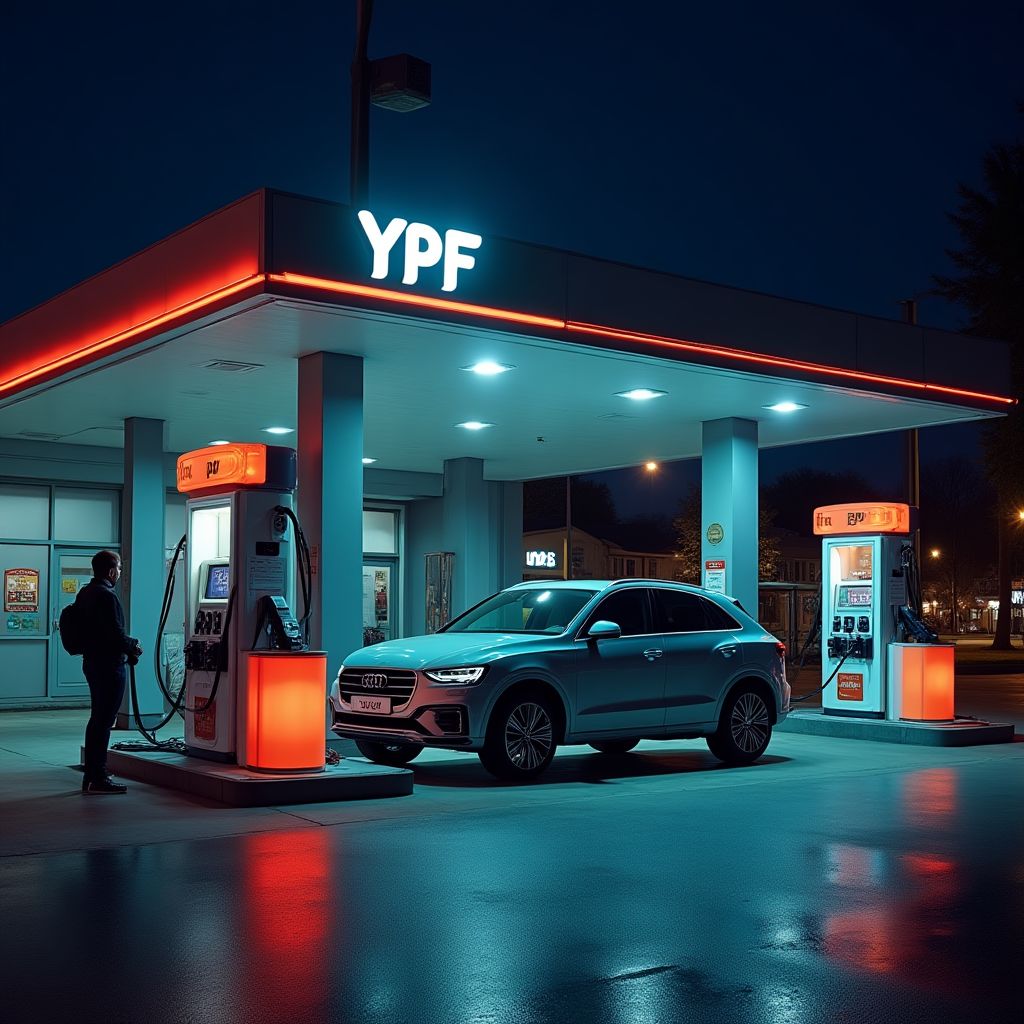 Surtidores de Combustible YPF